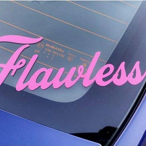 Flawless Stickers for Sale