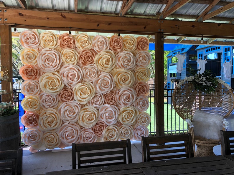 Flower Wall Backdrop in Tampa Bay FOR RENT/ BLUSH Flower Wall / Wedding Floral Backdrop /photo