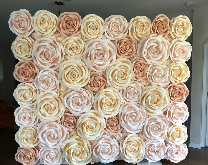 Flower Wall Backdrop in Tampa Bay FOR RENT/ BLUSH Flower Wall / Wedding Floral Backdrop /photo