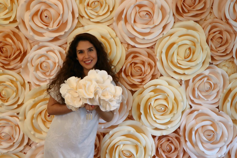 Flower Wall Backdrop in Tampa Bay FOR RENT/ BLUSH Flower Wall / Wedding Floral Backdrop /photo