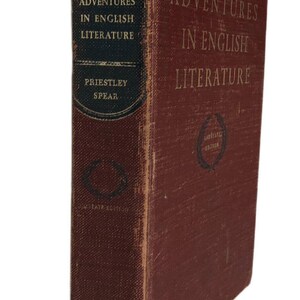 Adventures In English Literature Laureate Edition 1963 x-Library Book