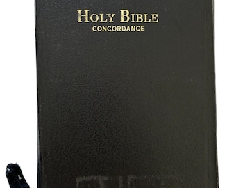 Holy Bible Red Letter Edition Zip Around KJV World Publishing Concordance