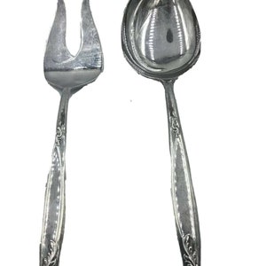 Holmes & Edwards Woodsong Serving Spoon