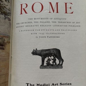Wonders Of Rome: Eternally Beautiful The Medici Series by Joseph Fattorusso 1952 image 5