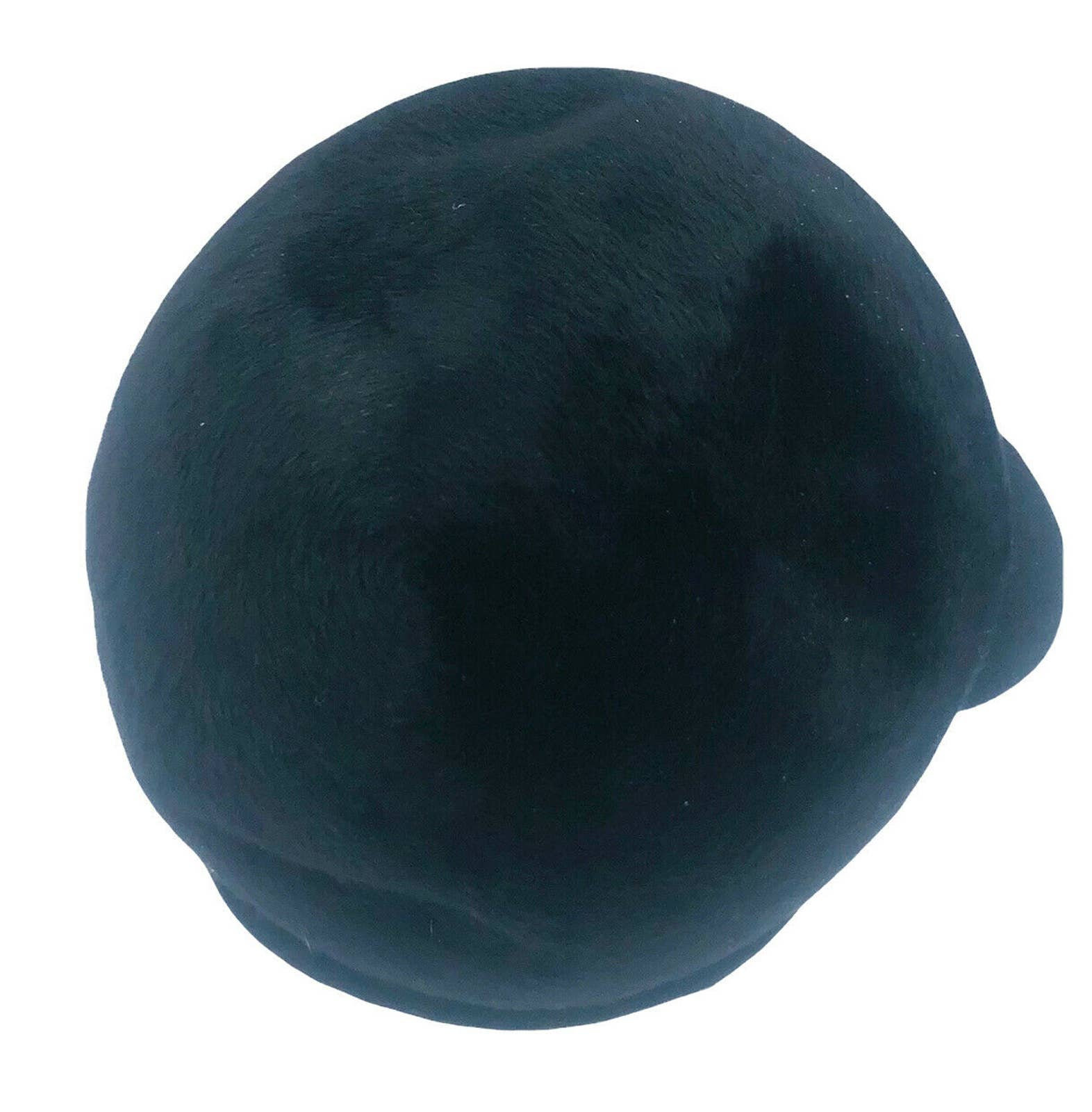 1950-1960s Leslie James Black Fur Felt Hat Body Made in  display picture 1
