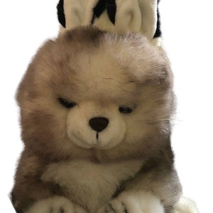 Realistic Arctic Hare Stuffed Plush Ruth Moorehead Collection 1997 Snow Furries