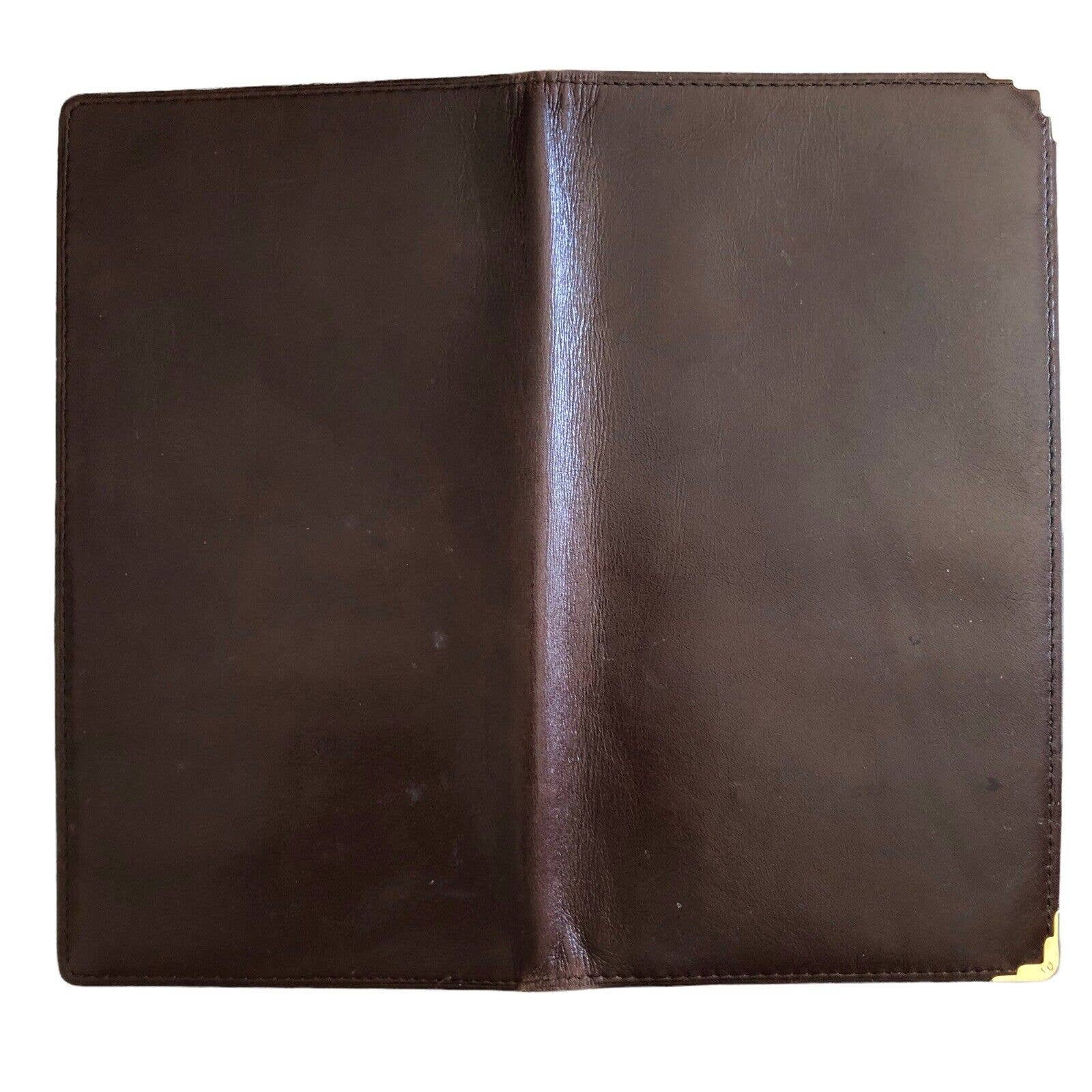 Buy NAZARENO GABRIELLI Brown Leather Document Card Holder Pouch Online in  India - Etsy