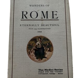 Wonders Of Rome: Eternally Beautiful The Medici Series by Joseph Fattorusso 1952 image 1