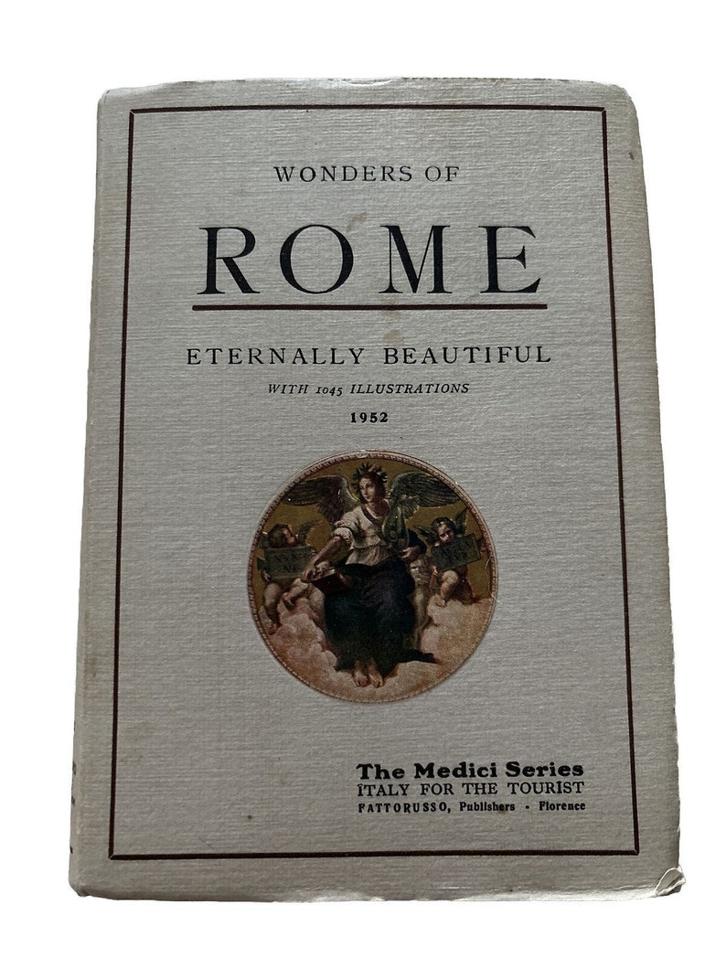 Wonders Of Rome: Eternally Beautiful The Medici Series by Joseph Fattorusso 1952 image 1