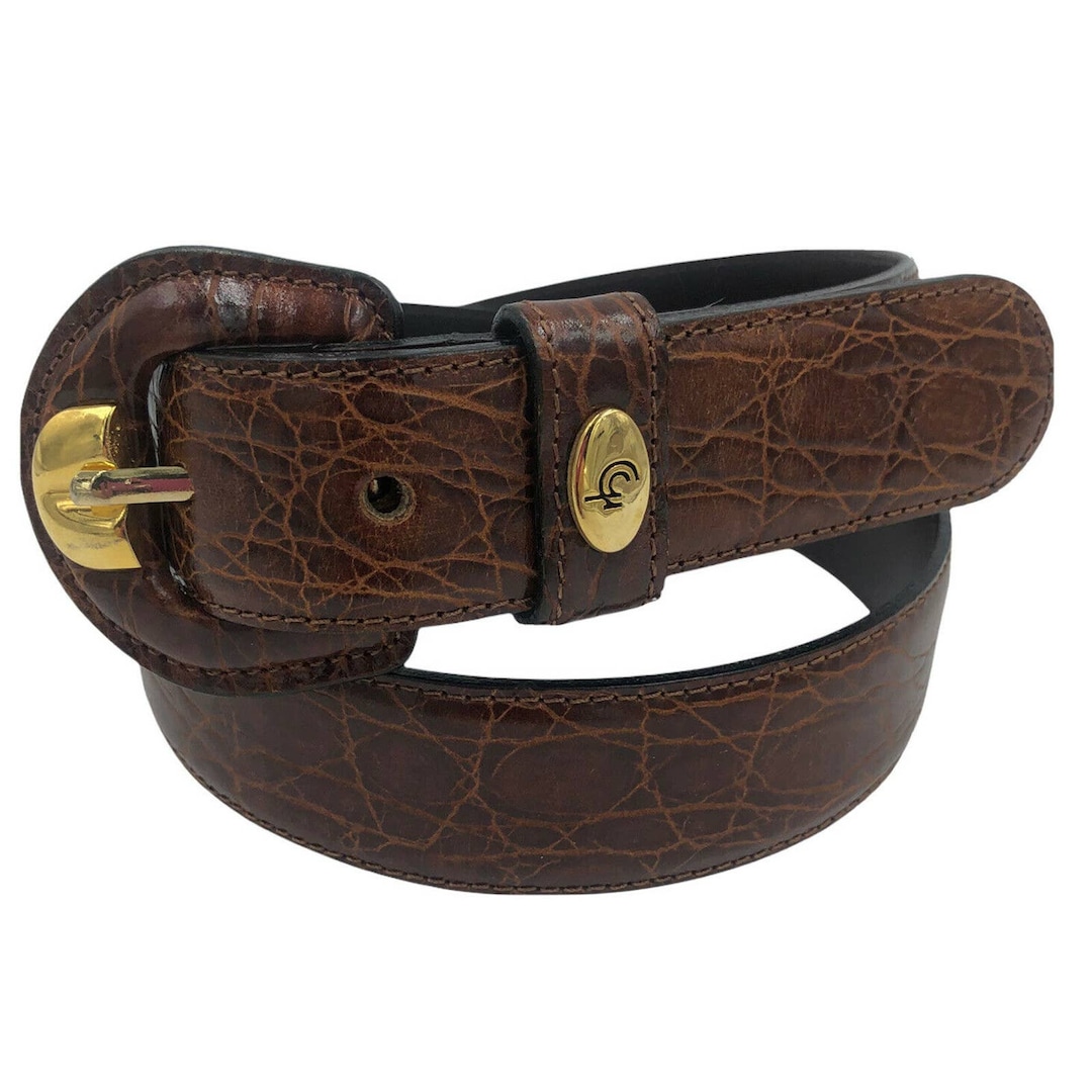 ROBERTO BELLIDO BROWN women leather Belt sz 75 M ROBERTO BELLIDO BROWN Women Real Leather Belt Sz 75 Medium  main image 3