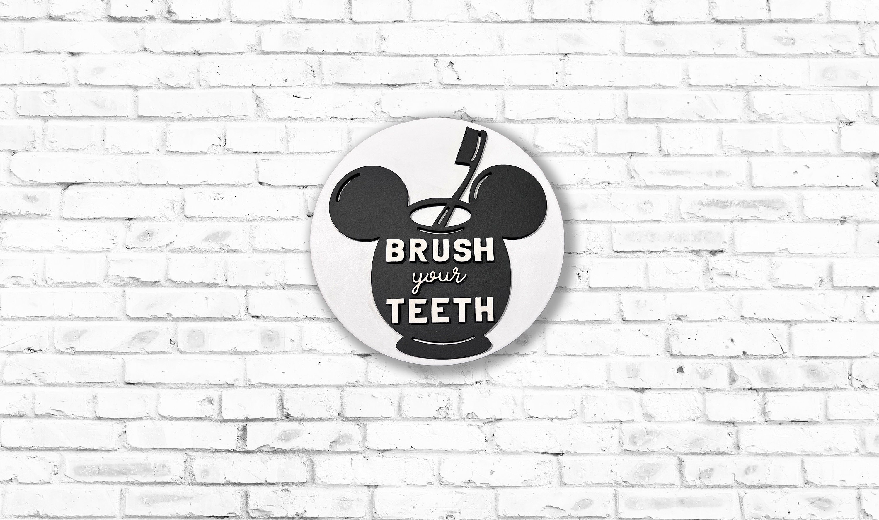 Mickey mouse sale brush teeth
