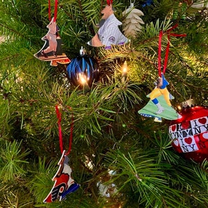 Sports Trading Card Ornament
