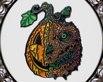 Pumpkin Jack-O'-Lantern Oddities Pin