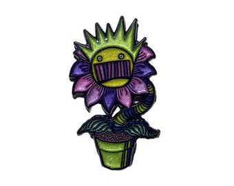 Flower Boog - Boognish Flower Pot Ween Pin