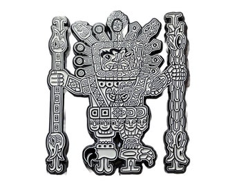 Huiracocha Pin - Chris Dyer Collab - "Linework" Variant