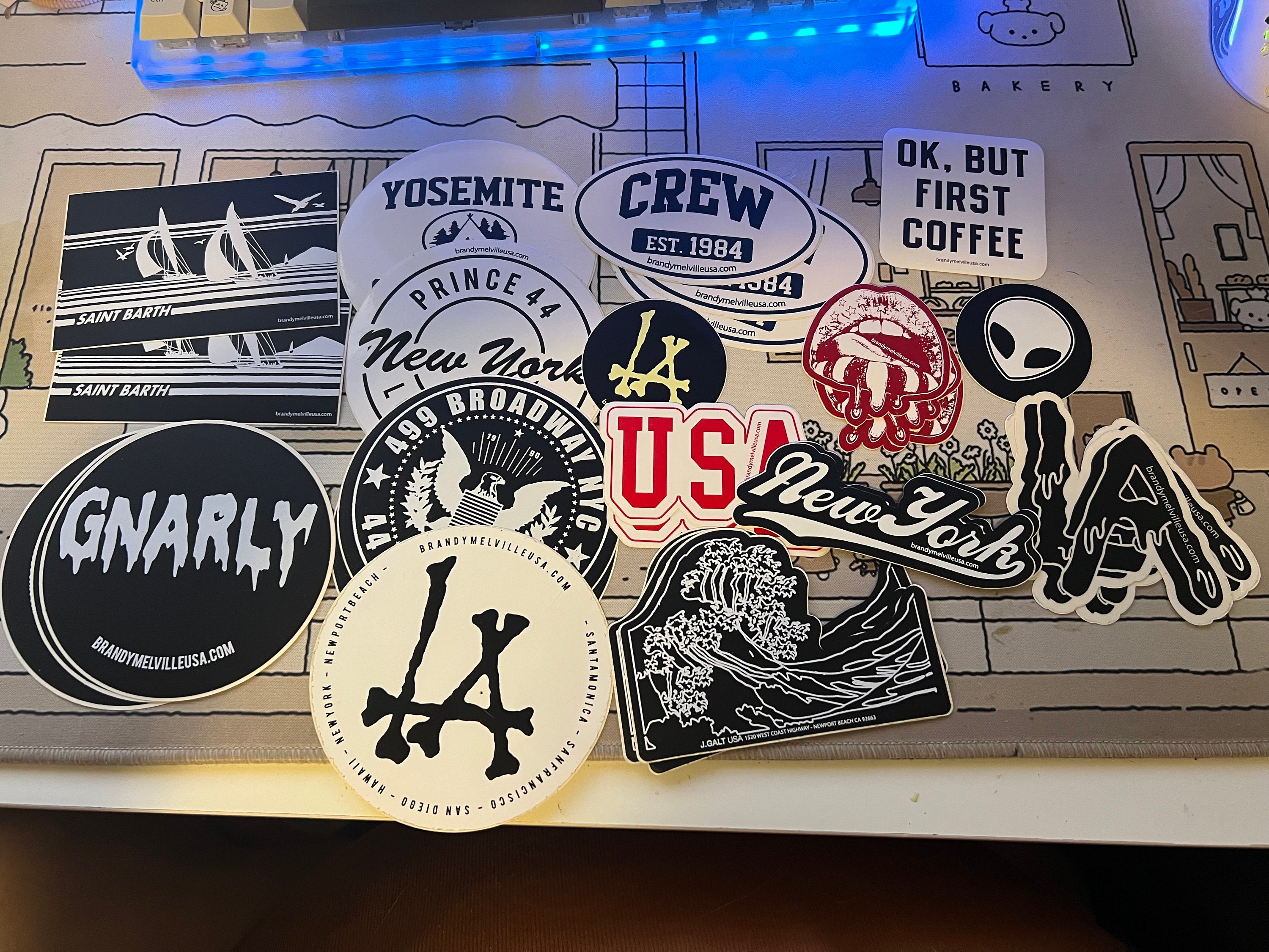 Brandy Melville Stickers - Etsy