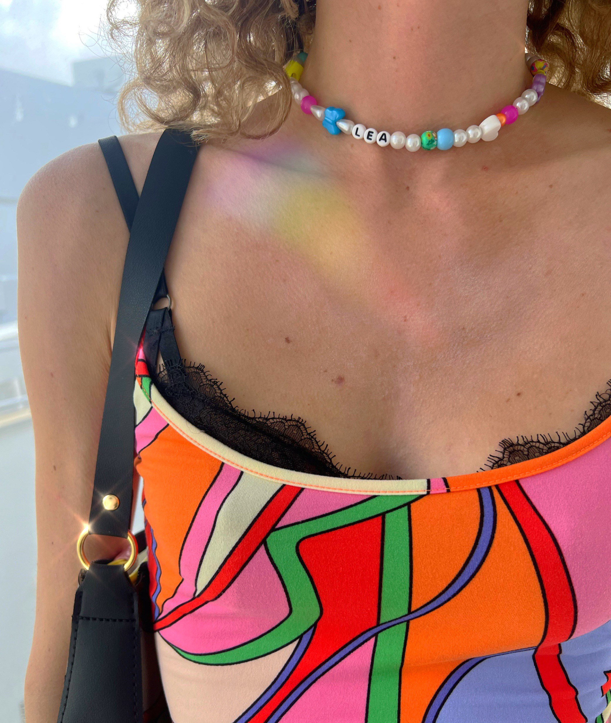 CUSTOM Beaded Necklace 90s/ 2000s Y2K Kid Core Inspired