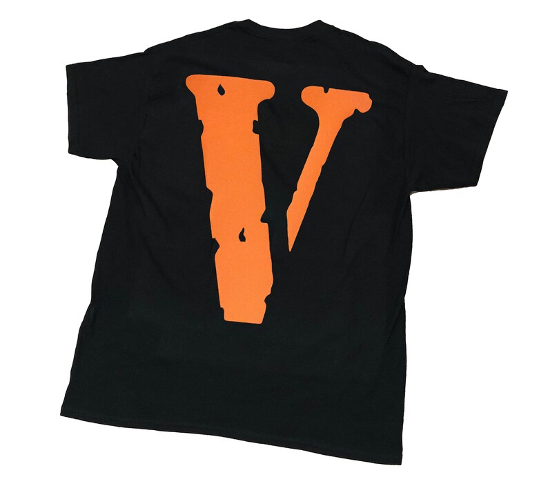 VLONE Friends Orange on Black Original Color Way Short Sleeve | Etsy