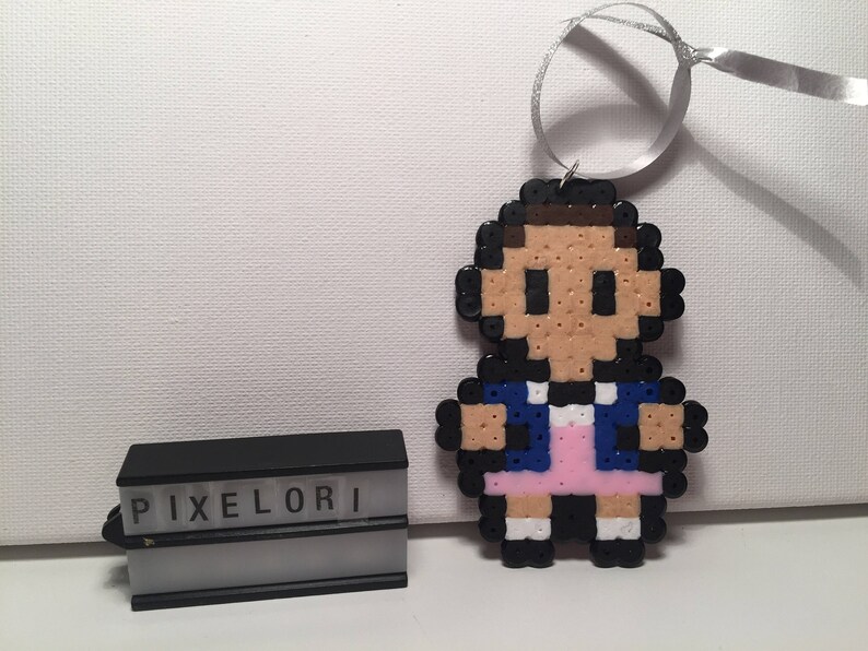 Stranger Things Hanging Decorations Christmas Hama Beads Etsy