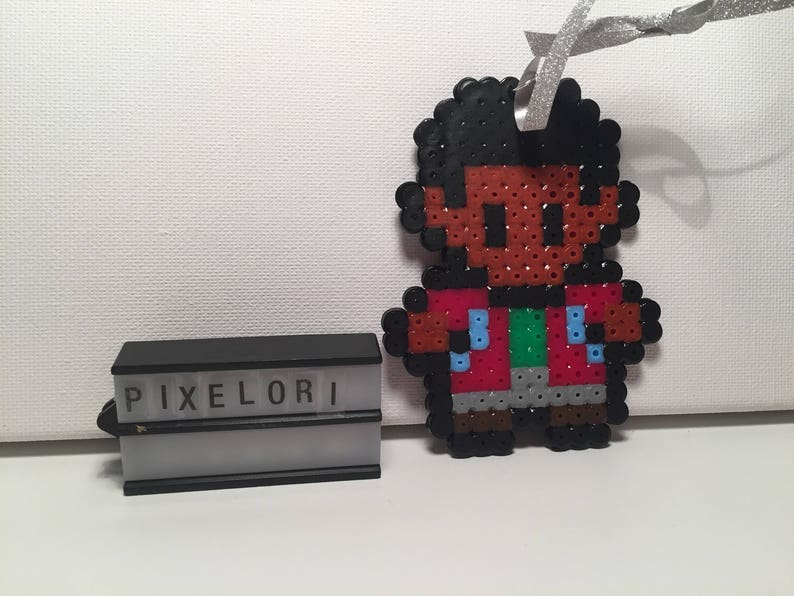 Stranger Things Hanging Decorations Christmas Hama Beads Etsy