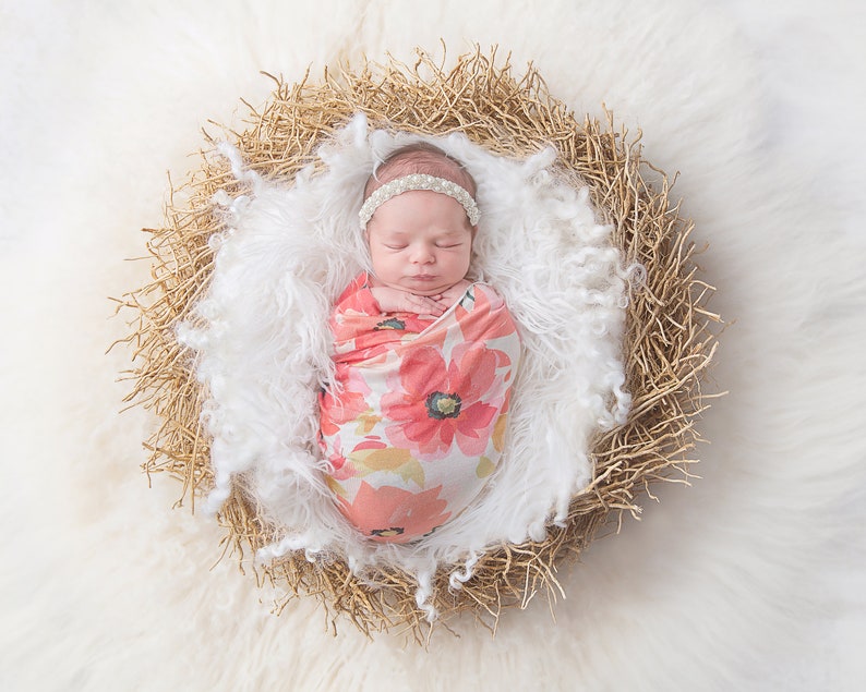 Ready to Ship Angel Baby Headband Baby Elastic Headpiece Photoprop White Rhinestone Pearl Babygirl Headband 0-2 Ages Cute Handmade Crown