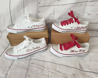 personalised wedding shoes uk