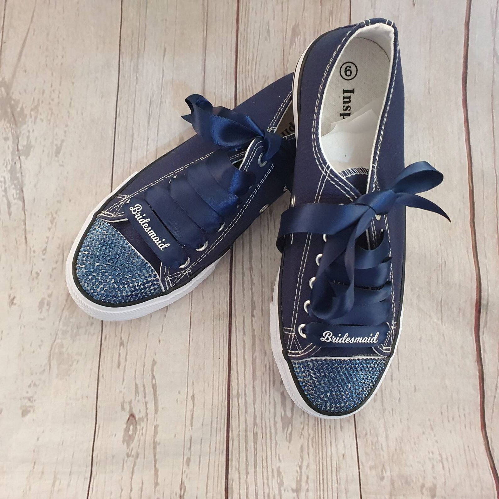 personalised wedding pumps