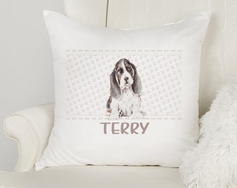 Personalised cushion, Dog cushion, Personalised dog cushion, Birthday cushion, Christmas, Gift.