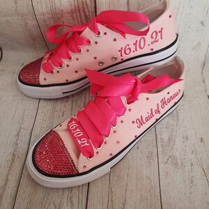 personalised wedding pumps