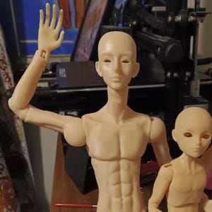 Made To Order Blank Male BJD Resin