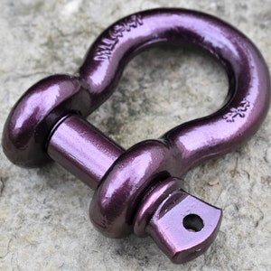 Screw Pin Anchor Shackle 3/4 Inch, Custom Powder Coated
