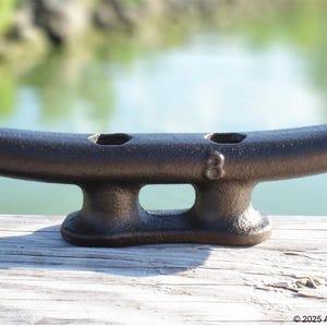 Dock Cleats 8 Inch, Bulk Packs, Custom Powder Coated, Marine Dock & Pier Hardware, Contractor Supply