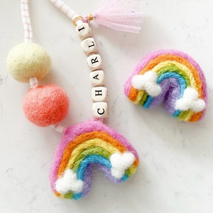 Kinderen Regenboog Gepersonaliseerde Naam Ketting