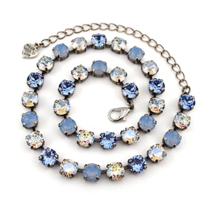 Walking on Clouds Crystal Jewelry Necklace, Bracelet, Earrings, or Set, Austrian Crystal, Sarah&#39;s Crystal Creations, Choose Your Finish