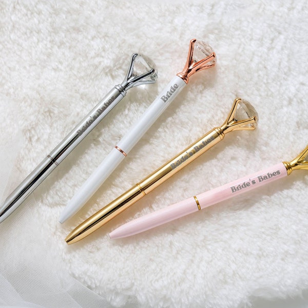 Bridal Party Gift | Bridesmaid Diamond Pen | Maid of Honor Gift | Bridesmaid Proposal | On Budget Gift | Bachelorette Party