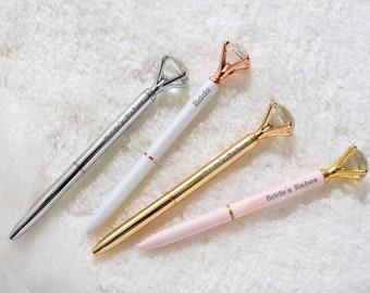 Bridal Party Gift | Bridesmaid Diamond Pen | Maid of Honor Gift | Bridesmaid Proposal | On Budget Gift | Bachelorette Party