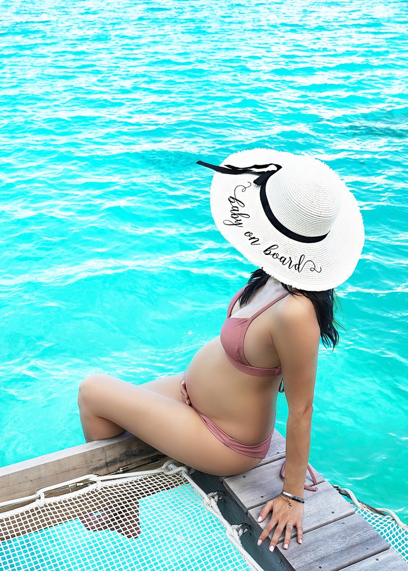 Floppy Sun Hat for Honeymoon and Bachelorette party Custom