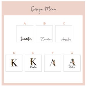Custom Initial Travel Jewelry Box, Personalized Jewelry Case for Bridesmaid Proposal, Bridal Shower Gift, Travel Essentials [JB01] image 3