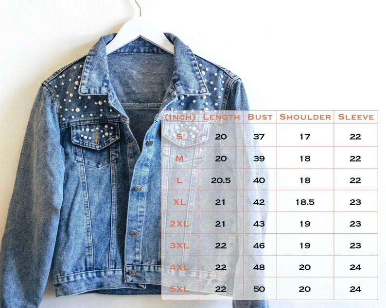 Pearl Jean Jacket with Personalized Letters: Mrs Denim Jacket for Bride, Wedding Photo, Bridal Party, Honeymoon Couple Outfit image 2