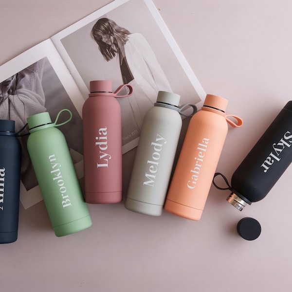 Custom Skinny Tumbler, Beach Party Favors, Bridesmaid Gifts, Best Emotional Support Water Bottle, 17 oz