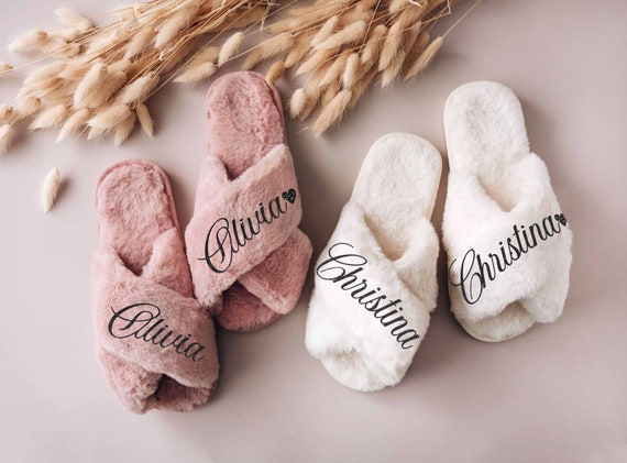 Personalised slippers shop for her