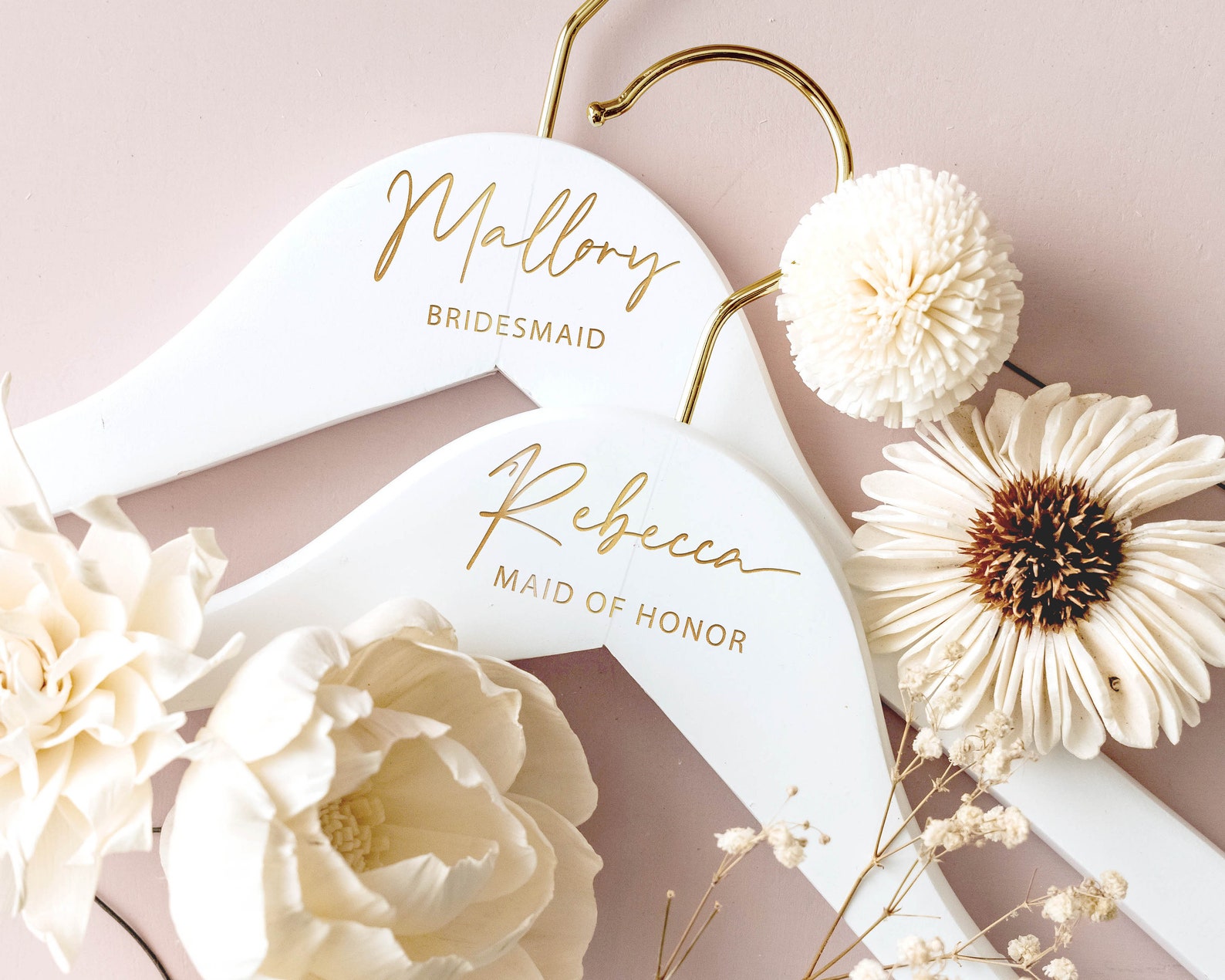 Personalized Gold Hook Bride Hanger for Wedding Dress Custom - Etsy