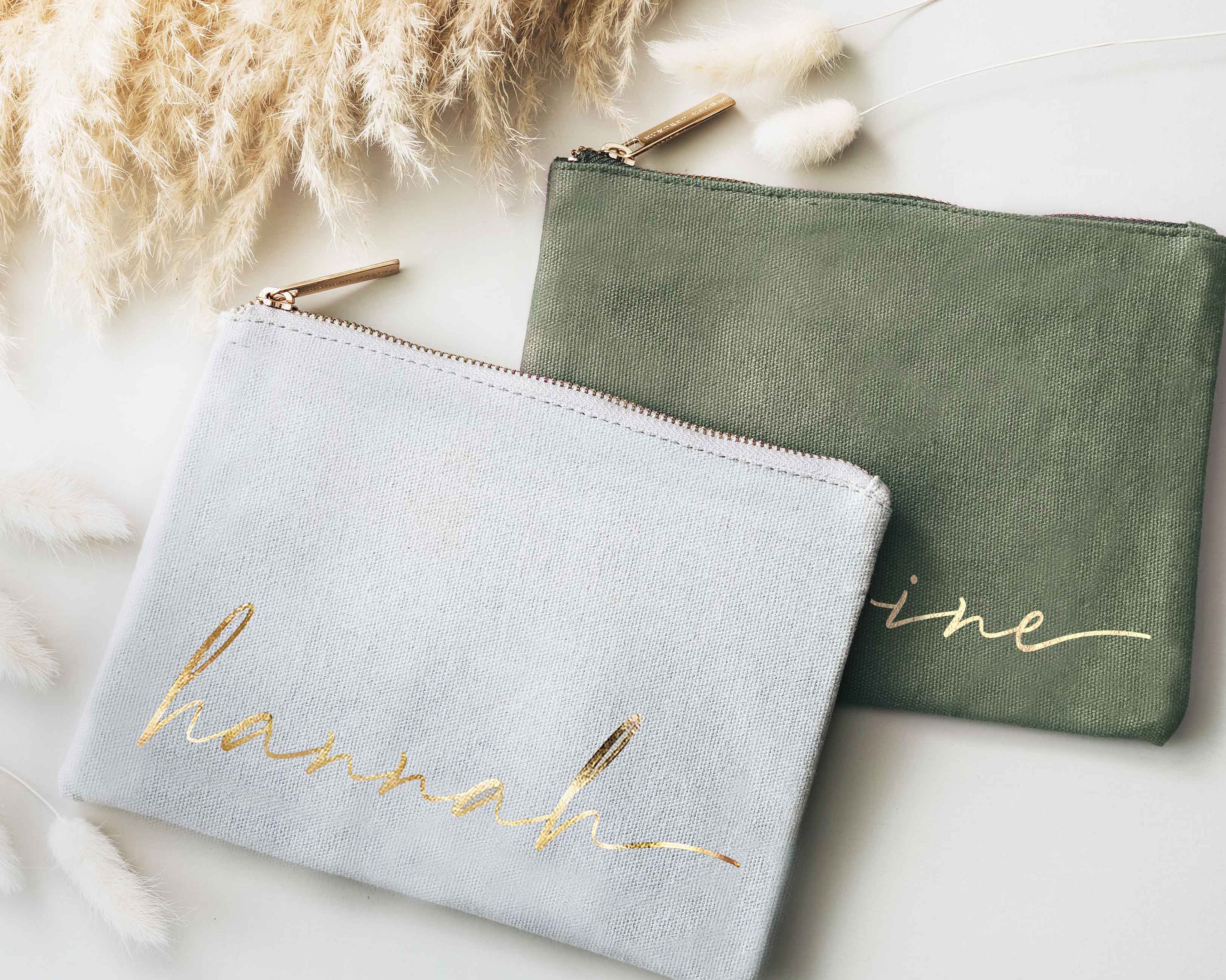 Bridesmaid Gifts Makeup Bag for Her, Maid of Honor Proposal, Bridal Party, Wedding Gifts for Her, Custom Cosmetic Bags, Birthday Gift