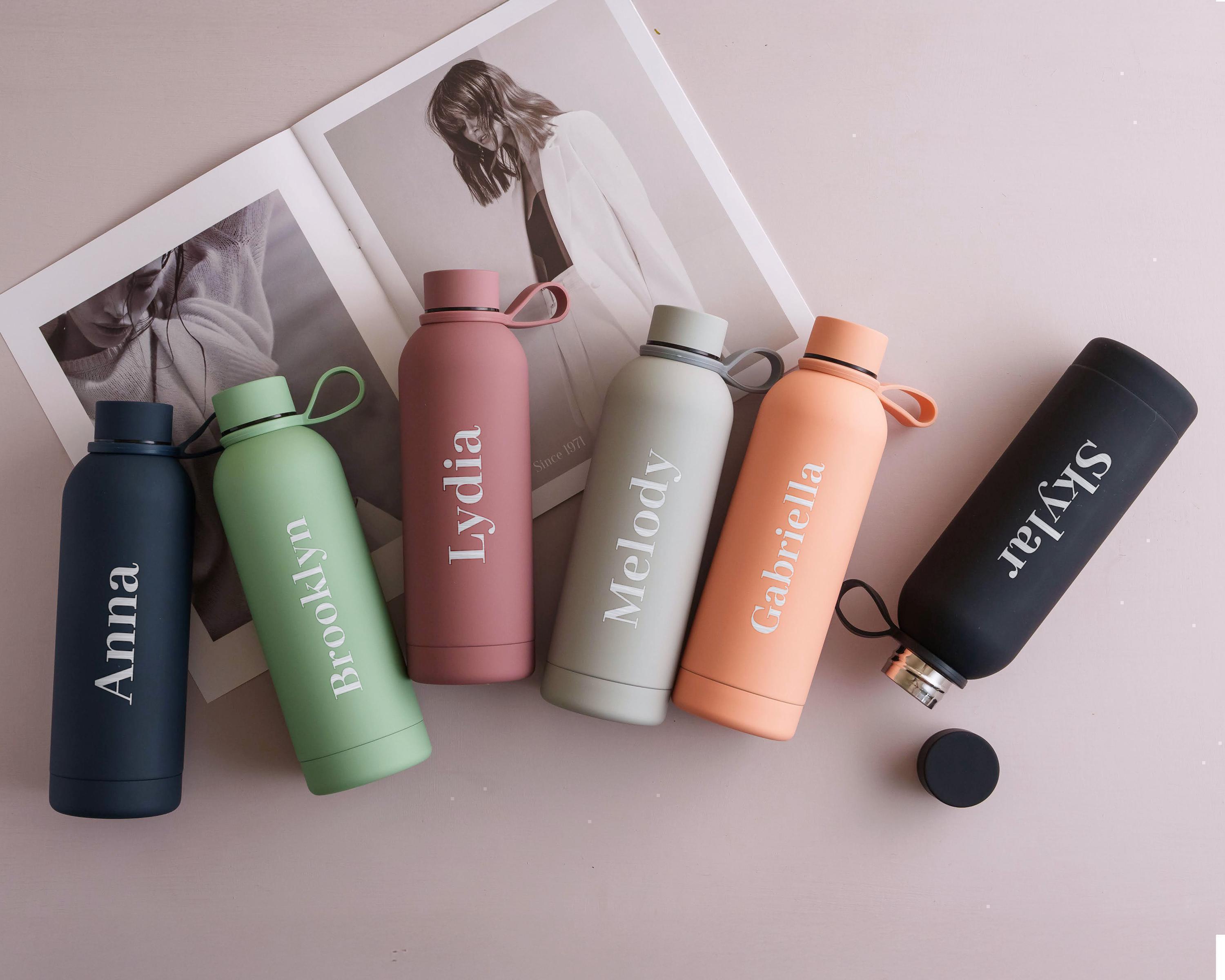 Schmale trinkflasche