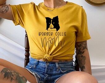 Border Collie Mom Shirt, Dog Lover Gift