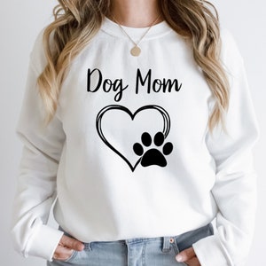 Sweat-shirt pour maman chien, chemise pour maman chien, chemise pour maman chien pour femme, cadeau pour maman chien, t-shirt pour maman chien, sweat à capuche pour maman chien, sweat-shirt pour maman chien pour femme