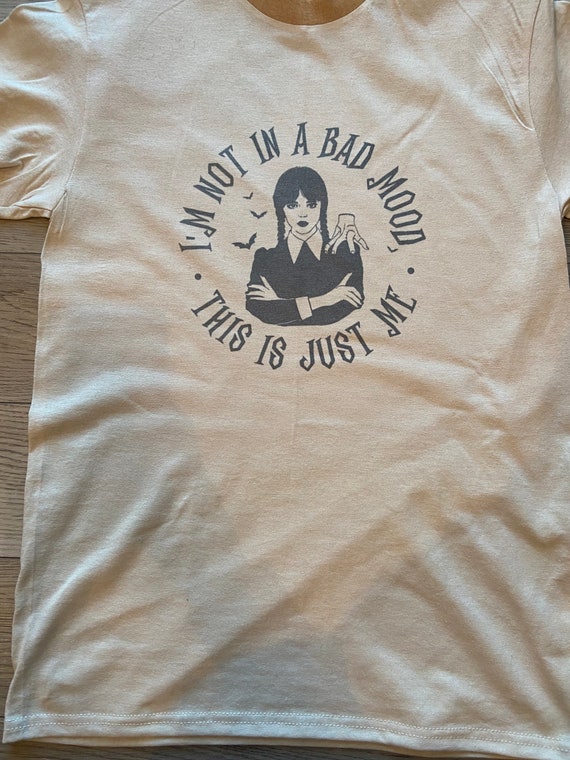 Wednesday Addams Shirt, Dance Dance Dance Shirt, Be A Wednesday Shirt, I'm Not In A Bad Mood This Is Just Me Shirt, Addams Family Shirt