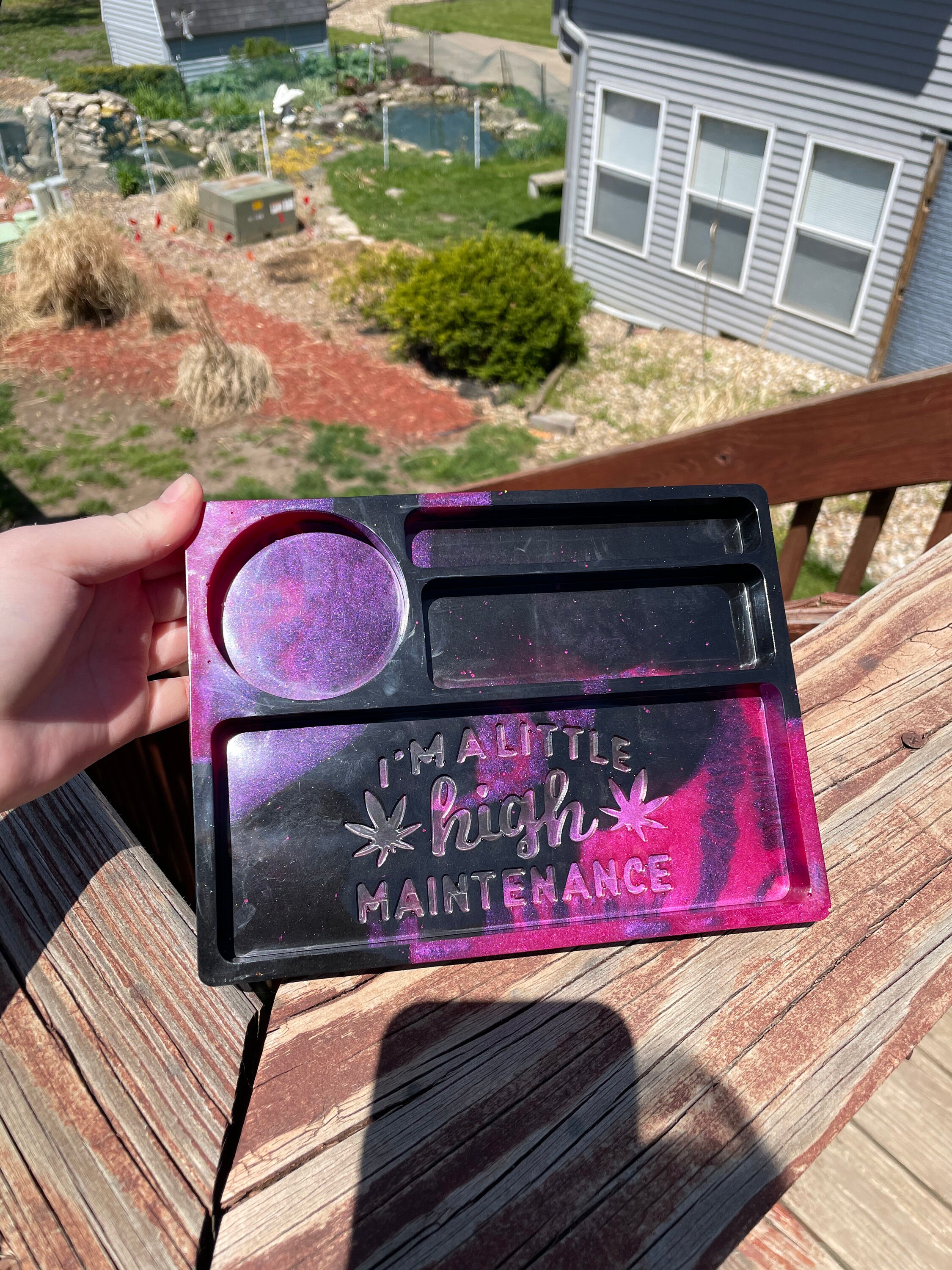 Resin rolling tray Etsy