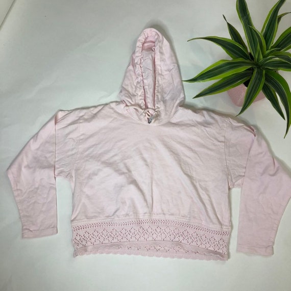 pastel pink hoodie women's