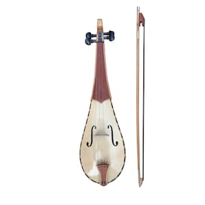 Rebec Medieval 4 strings fiddle handmade